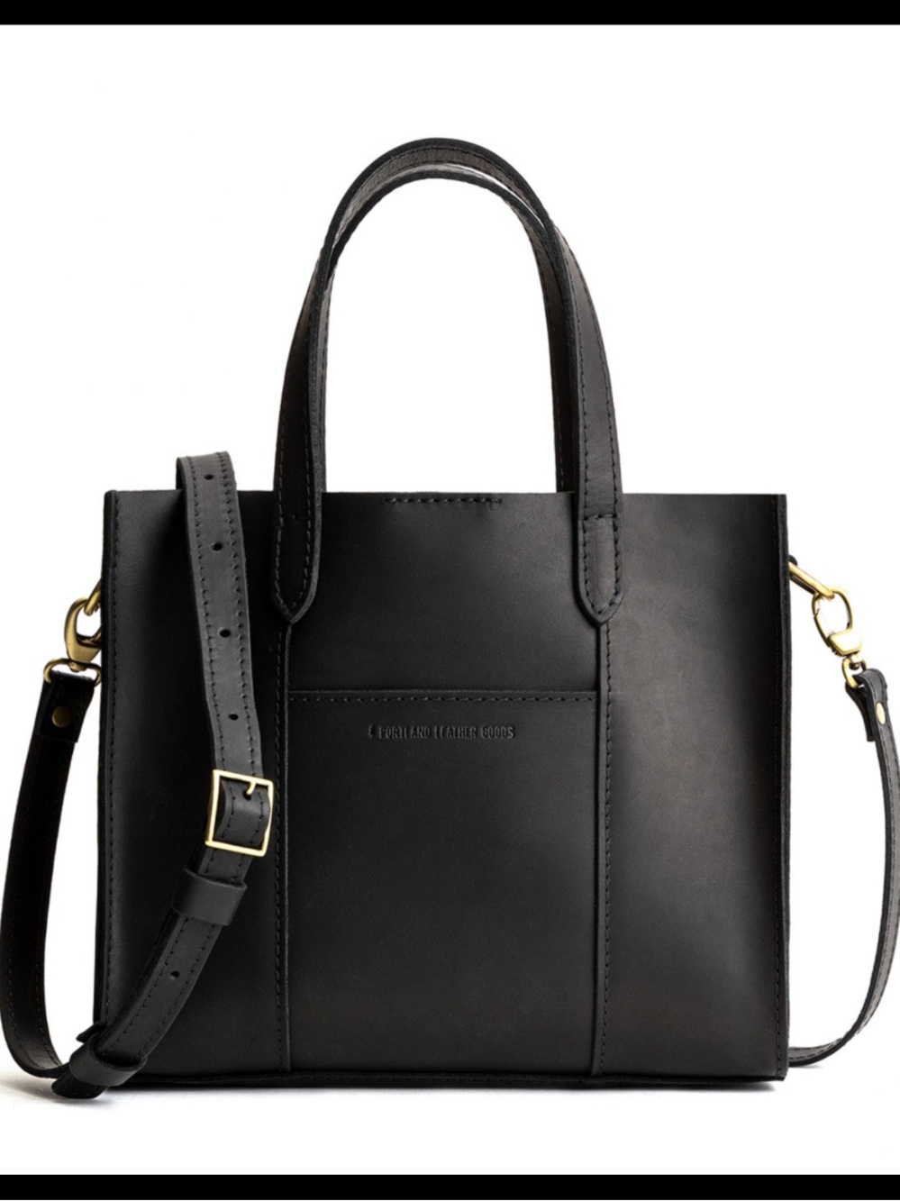 Portland Leather Goods Lola Crossbody Tote Classic New